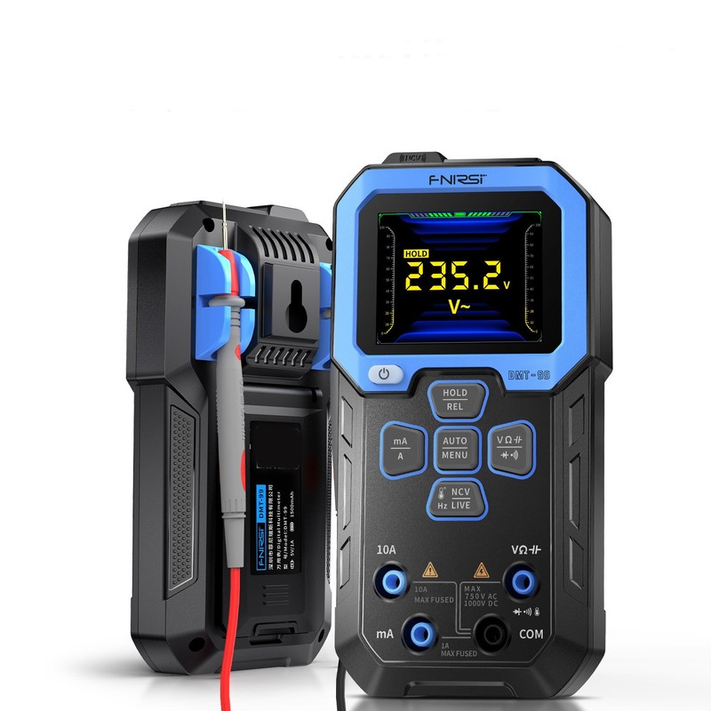 FNIRSI DMT-99 Multimeter Auto-Ranging Anti-Burn Rechargeable Voltage Current