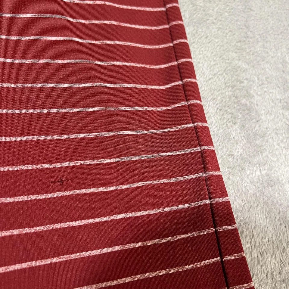 South Carolina Gamecocks Shirt Mens Medium Striped NCAA Under Armour Polo Golf - Image 3 of 4