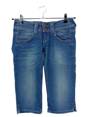 PEPE JEANS Jeans 3/4 Dames Jeans T EU 36 bleu style décontracté - Photo 1/4