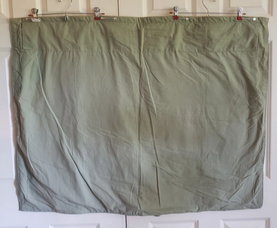 Tapiz Mapa del Mundo 42” X 32” Hecho en Francia Respaldo 100% Algodón, Bolsillo de Varilla Raro Foto 4 de 4