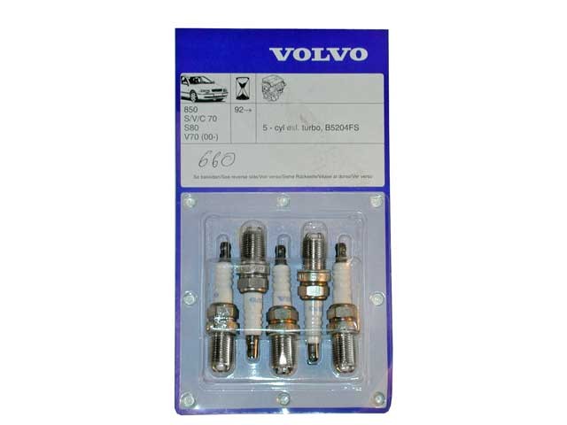 GENUINE VOLVO 8642660 Spark Plug Kit Volvo 850 V70 S60 S70