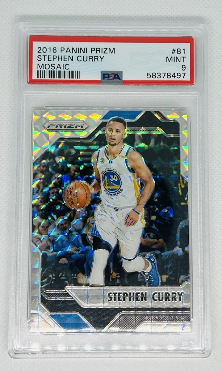 Stephen Curry Professional Sports Authenticator (PSA) Basketball
