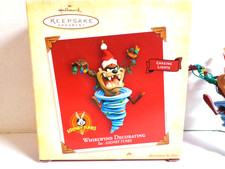 2004 Hallmark Keepsake Ornament Looney Tune - Taz, Whirlwind Decorating