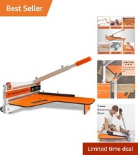 Versatile Vinyl Floor Cutter with Rubber Wheels - Cuts Laminate & Wood Floors