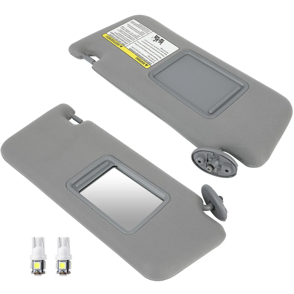 Parasol gris lateral derecho derecho Toyota Tacoma 2005-2011 + matrícula sin luz Foto 3 de 4