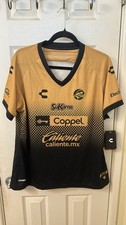 Camiseta deportiva para mujer 2XL Charly dorada/negra Dorados de Sinaloa 2021/22 visitante auténtica nueva con etiquetas