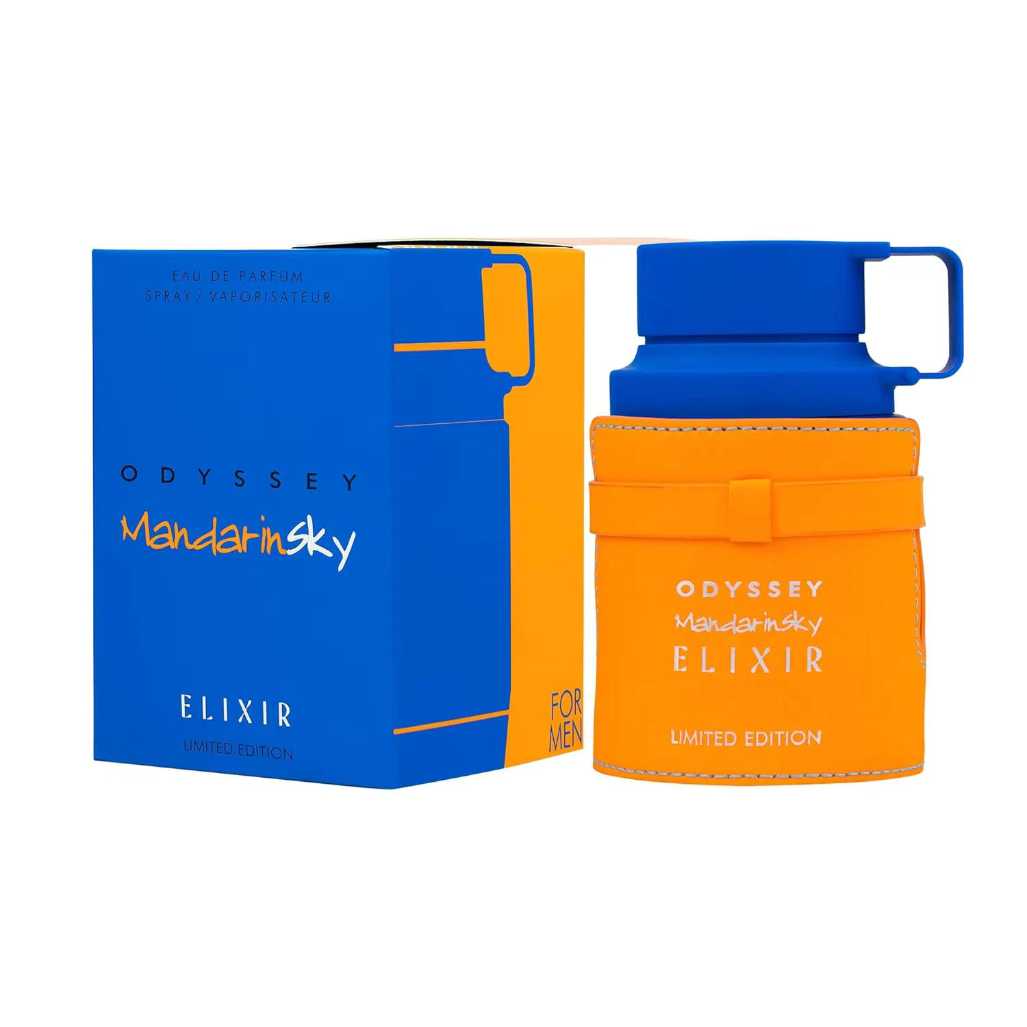 Odyssey Mandarin Sky Elixir by AMF EDP Spray Men cologne perfume 3.4oz New Box