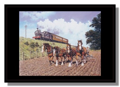 British Railways Klasse F5 Pferdepflug Nebenbahn kostenloser Versand UK