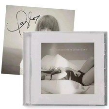 Tortured Poets Department CD Bonus Track The Manuscript With Hand Signed Photo