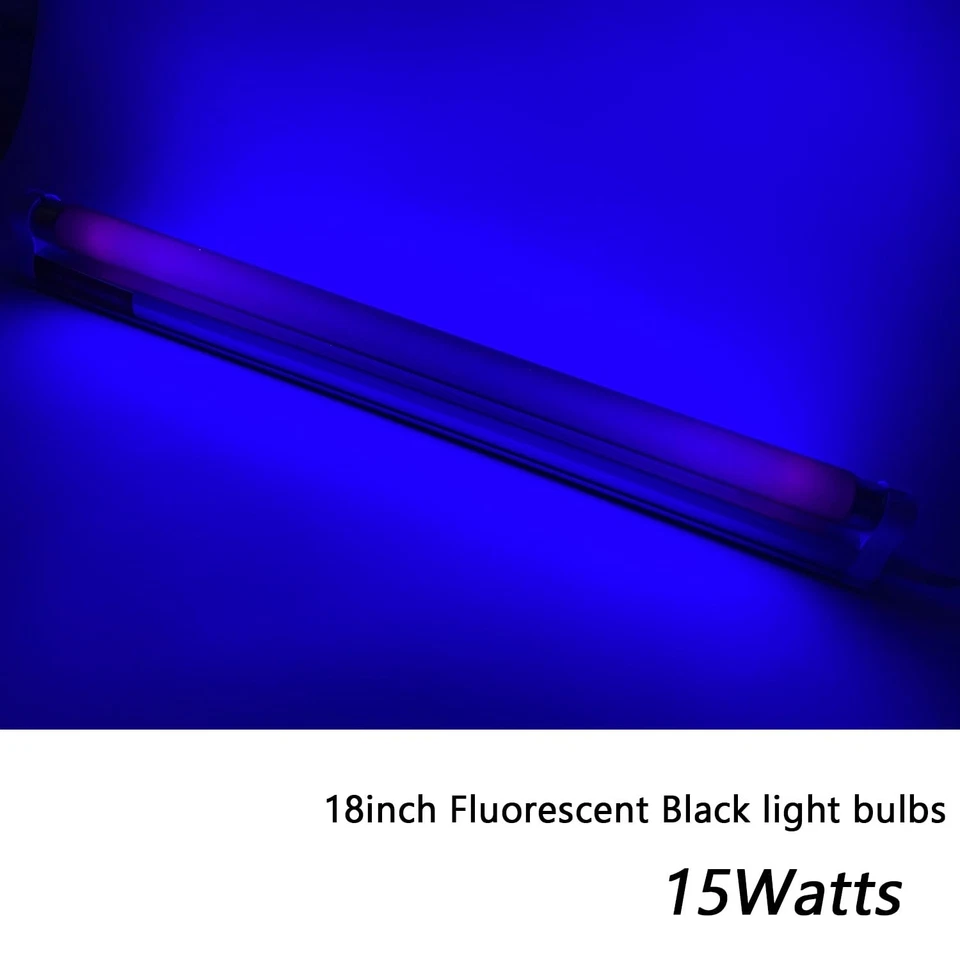 15W F15T8/BLB Black Light Bulb, 18 inch T8 Linear Fluorescent Blue Tube, G13 ... - Image 2 of 4