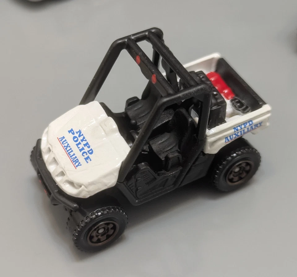 Matchbox Hot Wheels, Police NYPD Tractor Trailer, Ghe-O  Yamaha 1/64 Custom - Image 3 of 4