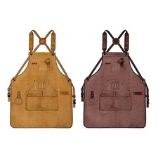 Canvas Apron with Pockets Men Men Women Blacksmith Metalworking Waterproof