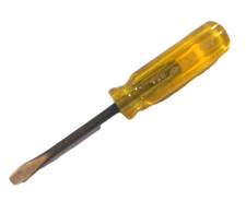 Ampco Safety Tools S-48 Non-Sparking Slotted Screwdriver 5/16 In Round