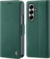 HandyhüLle FüR Galaxy Z Fold 8 Ultra PU Leder Mit Standfunktion Kartenfach GrüN