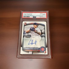 2025 Bowman Paper Prospect Retail Cade Horton #BPA-CHO PSA 9 MINT Rookie Auto RC