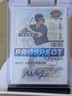 2024 Panini Prospect Edition Max Anderson Prospect Autograph RC