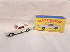 Look Vintage Lesney Matchbox #8 FORD MUSTANG white Original Box COMPLETE Box-F