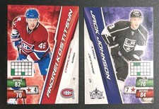 2011 Panini Adrenalyn XL🏒Jack Johnson LA Kings & Kostitsyn Canadians Wing🥅