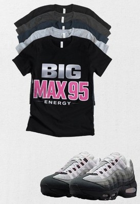 Max 95 OG Big Max Pink Foam Sneaker Matching T-Shirt | Sneakerhead Streetwear