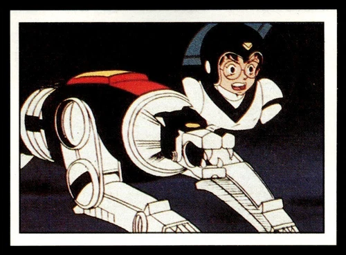 1984 Panini Voltron Sticker #62