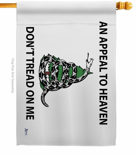 AN Appeal To Heaven Don't Tread On Me Garden Flag Historic Yard House Banner - Picture 3 of 17