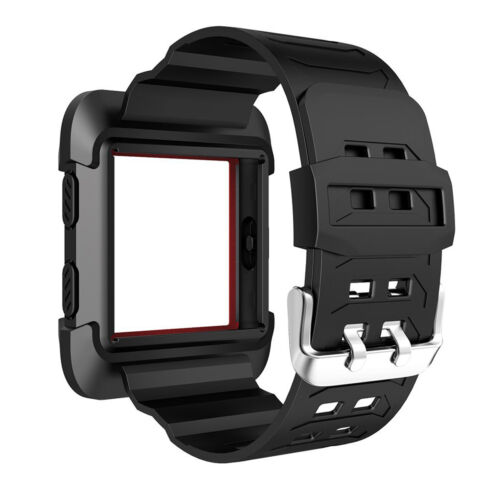 Cinturino per orologio da polso in silicone morbido con cornice integrata per Fitbit Blaze - Foto 9 di 16