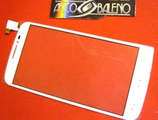 VETRO+ TOUCH SCREEN BIANCO +BIADESIVO ALCATEL ONE TOUCH POP C7 OT 7041D DISPLAY