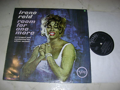 IRENE REID Room For One More *60s VERVE ORIGINAL LP*Like Eartha Kitt,Nina Simone