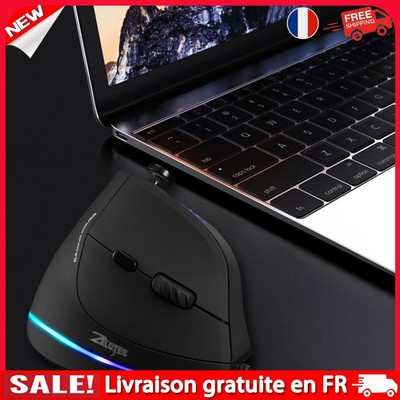 ZELOTES C-18 USB Wired 10000DPI Adjustable Mice Optical Gaming Vertical Mouse