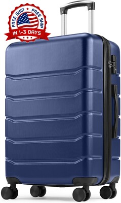 Equipaje De Mano De 20 Pulgadas Con Ruedas Giratorias Dobles Y Cerradura TSA NEW