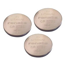 3x  CR2032-MFR 3V Lithium Coin Battery Pressure Contacts for Motherboards