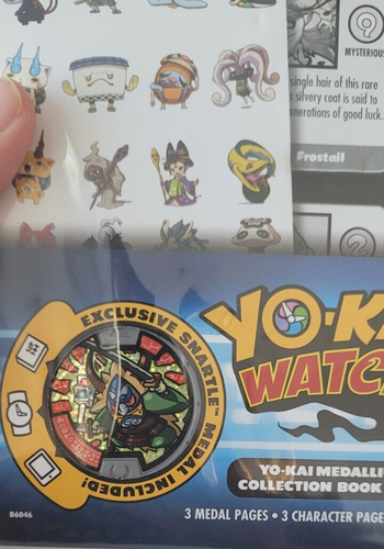 YO-KAI SERIES 1 MEDALLIUM COLLECTION BOOK PAGES BY HASBRO - Picture 11 of 15