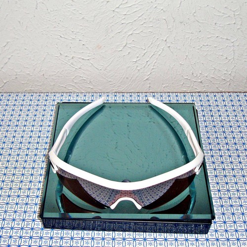 【NEW】OAKLEY MEN'S RADAR PATH 09-703 WHITE WRAP SUNGLASSES - Picture 8 of 12