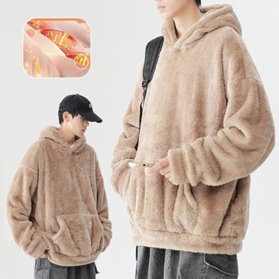 fluffy hoodie