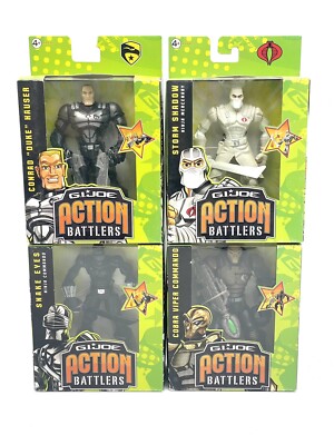 VINTAGE GIJOE GI JOE HASBRO ACTION BATTLERS FIGUR FULL SERIES RARE NEW NIB OW