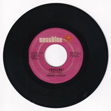 Philippines FREDDIE AGUILAR Problema? / Pulubi OPM 45 rpm Vinyl SUNSHINE Record