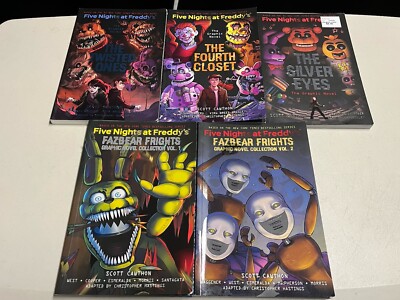Five Nights At Freddys FazBear Frights Graphic Novel Collection 5 Volumes