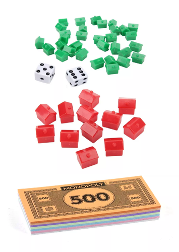 Argent Monopoly Officiel 2025 - Billets De 100 Dollars, Pack 10 à 40, Neuf Hasbro