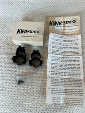 Kwik Site Mount Rings K-S/S+W