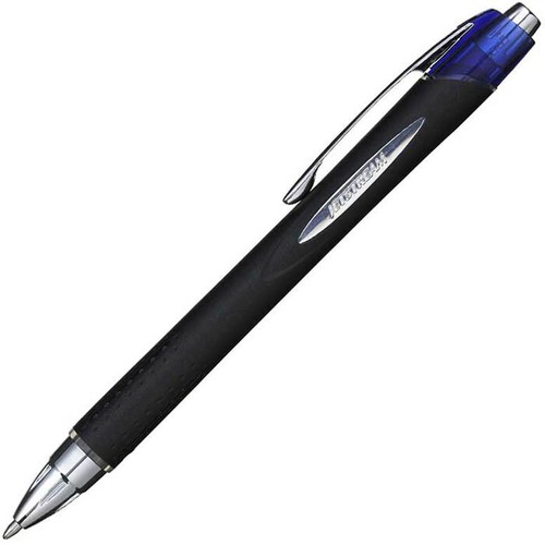 4 x Uni-ball Jetstream 210 Roller Ball Retractable Pen Blue 1.0mm Broad SXN-210 - Picture 6 of 6