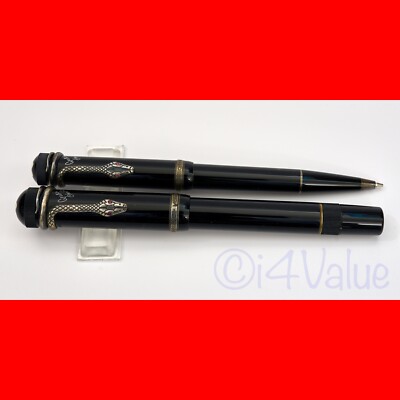 New Montblanc Agatha Christie fountain pen + mechanical pencil | eBay