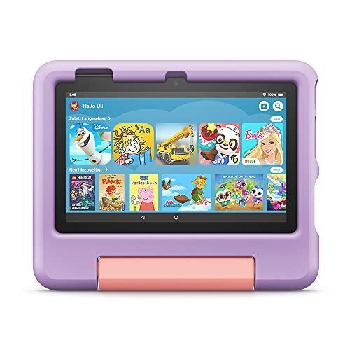 Amazon Fire 7 Kids-Tablet, 7-Zoll-Display,16 GB, violett - Bild 1 von 1