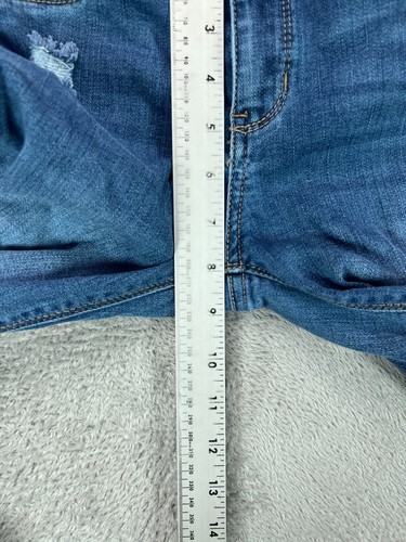 JORDACHE Girls 12 Super Skinny Jeans Adjustable Distressed Blue Jeans 24x26 - Picture 12 of 13