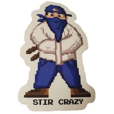 STIR CRAZY MUSIC MNE Beats Sticker Twiztid Majik Ninja Entertainment AXE ICP 06