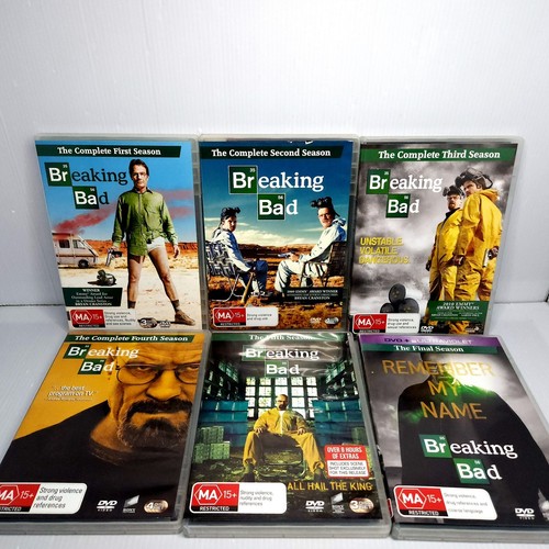 Breaking Bad The Complete Series Box Set 1-6 (DVD PAL Region 2 & 4) - Picture 8 of 9