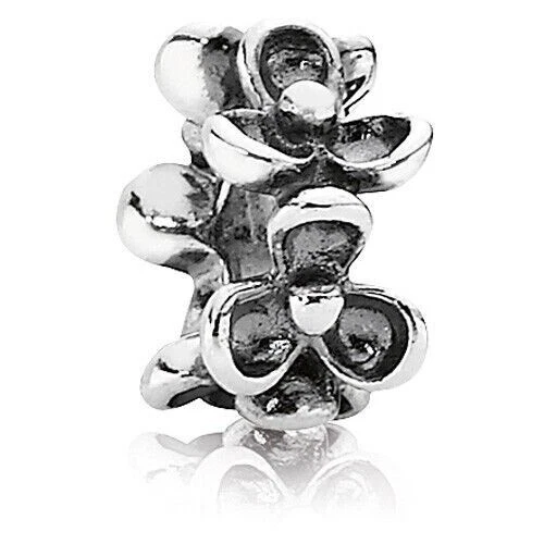 New 100 Genuine Authentic Pandora Wanda s Garden Floral Spacer 790857 Retired