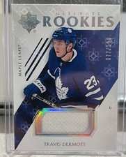 TRAVIS DERMOTT 2018-19 Upper Deck Ultimate Collection ROOKIE Jersey 077/399