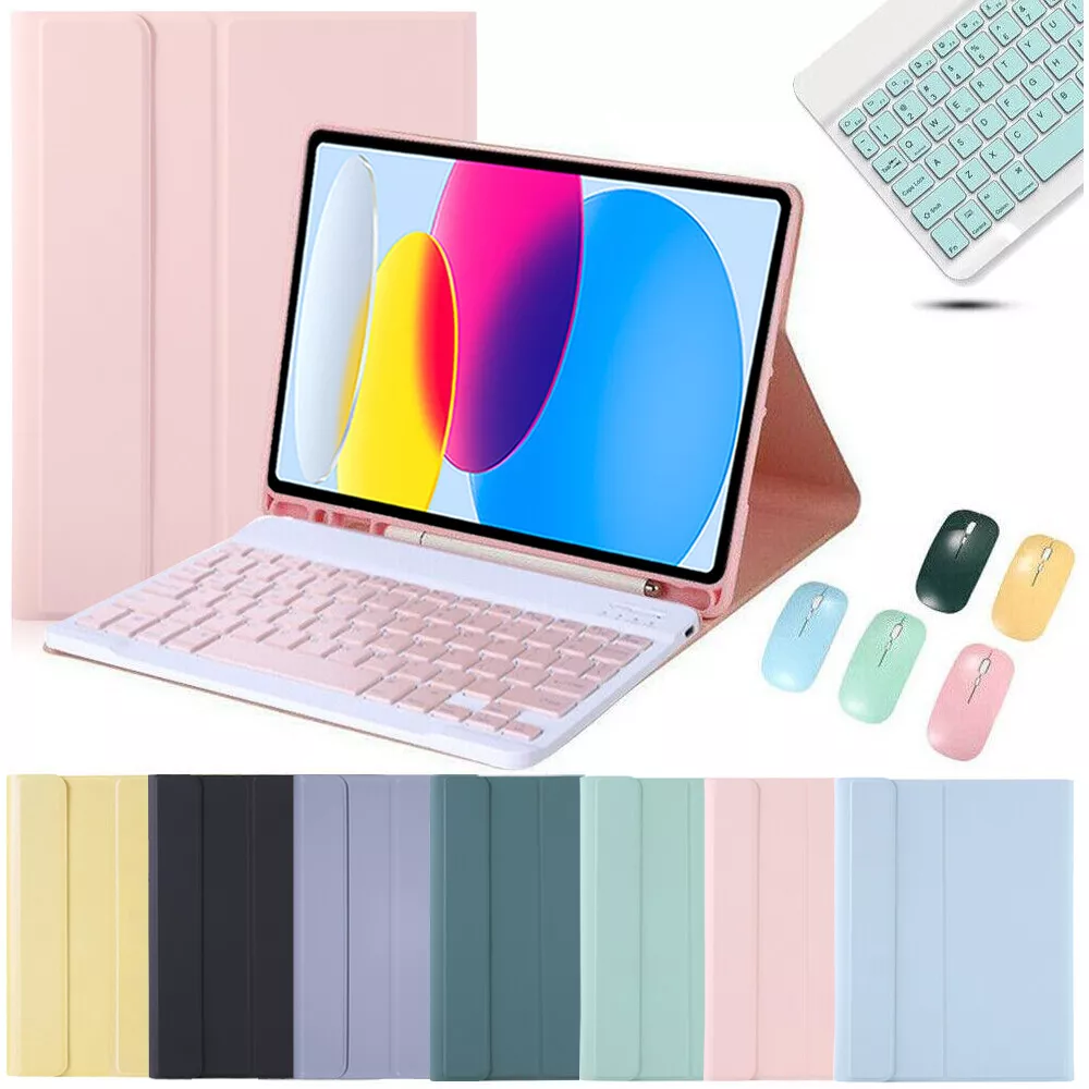 Keyboard Case with Mouse Pad for Apple iPad 10.2 (9th Generation 2021