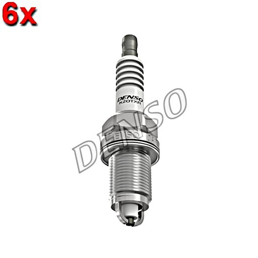 イチエー DENSO 6x Spark Plug For ALPINA AUDI BEDFORD BENTLEY VW 0.6