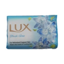 Jabón Lux Fresh Glow para refrescar la piel fragante - Lirio de agua + refrescante como nuevo - FS
